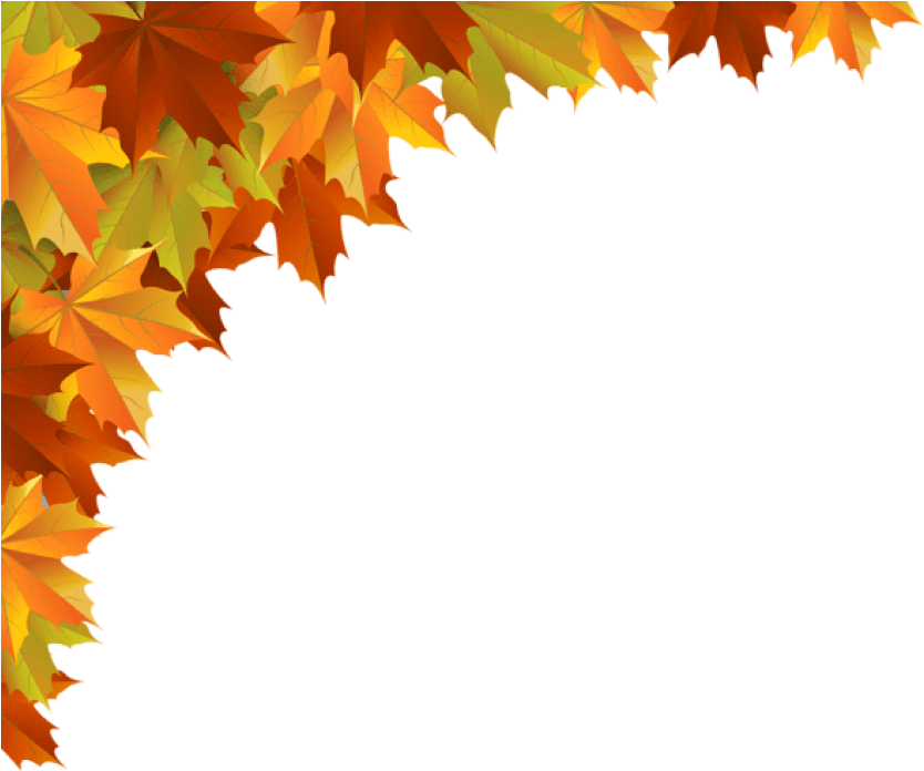fall corner cliparts