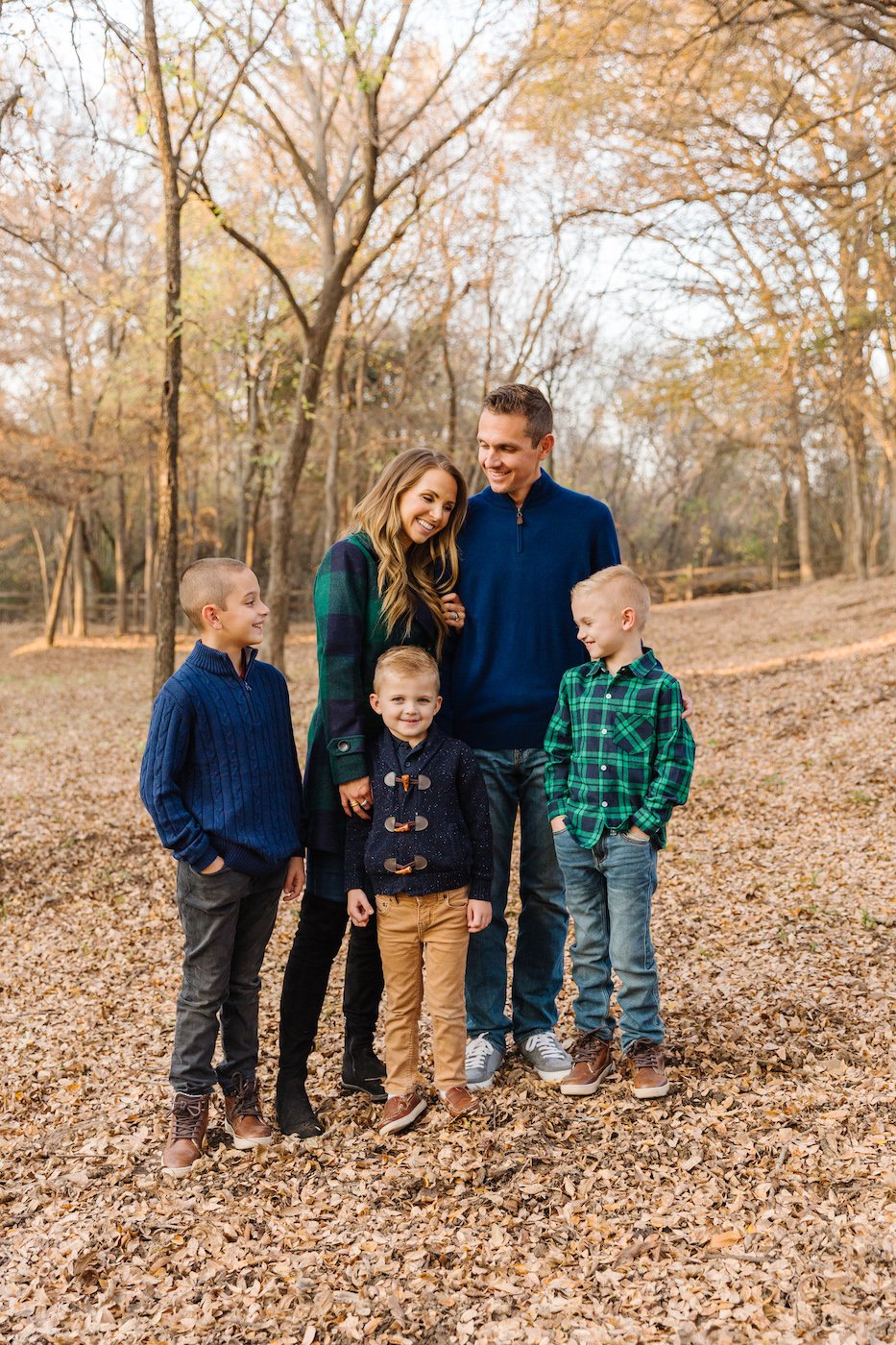 fall family cliparts