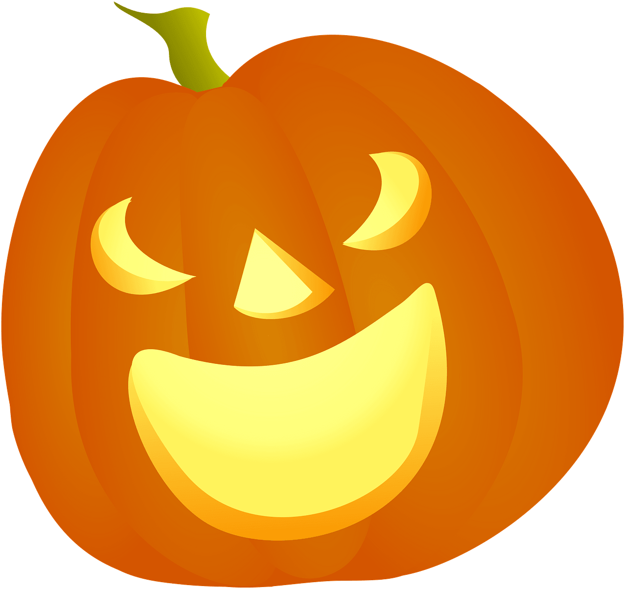 Halloween Pumpkin Smile - Free vector clipart images on clipart library.com