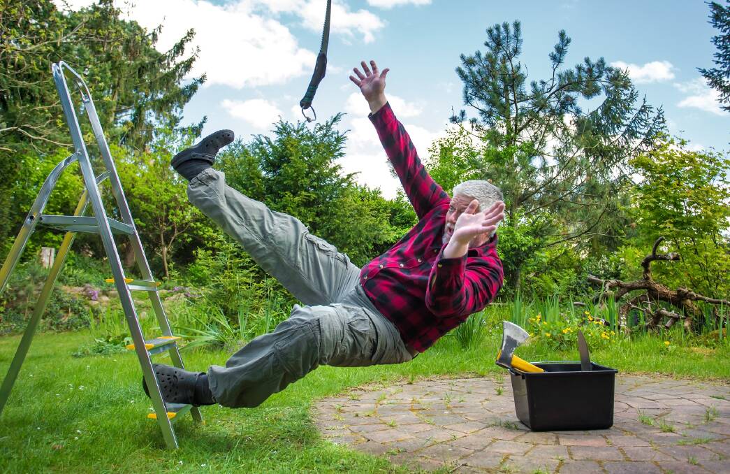 Ladder falls more than broken bones | The Senior | Senior