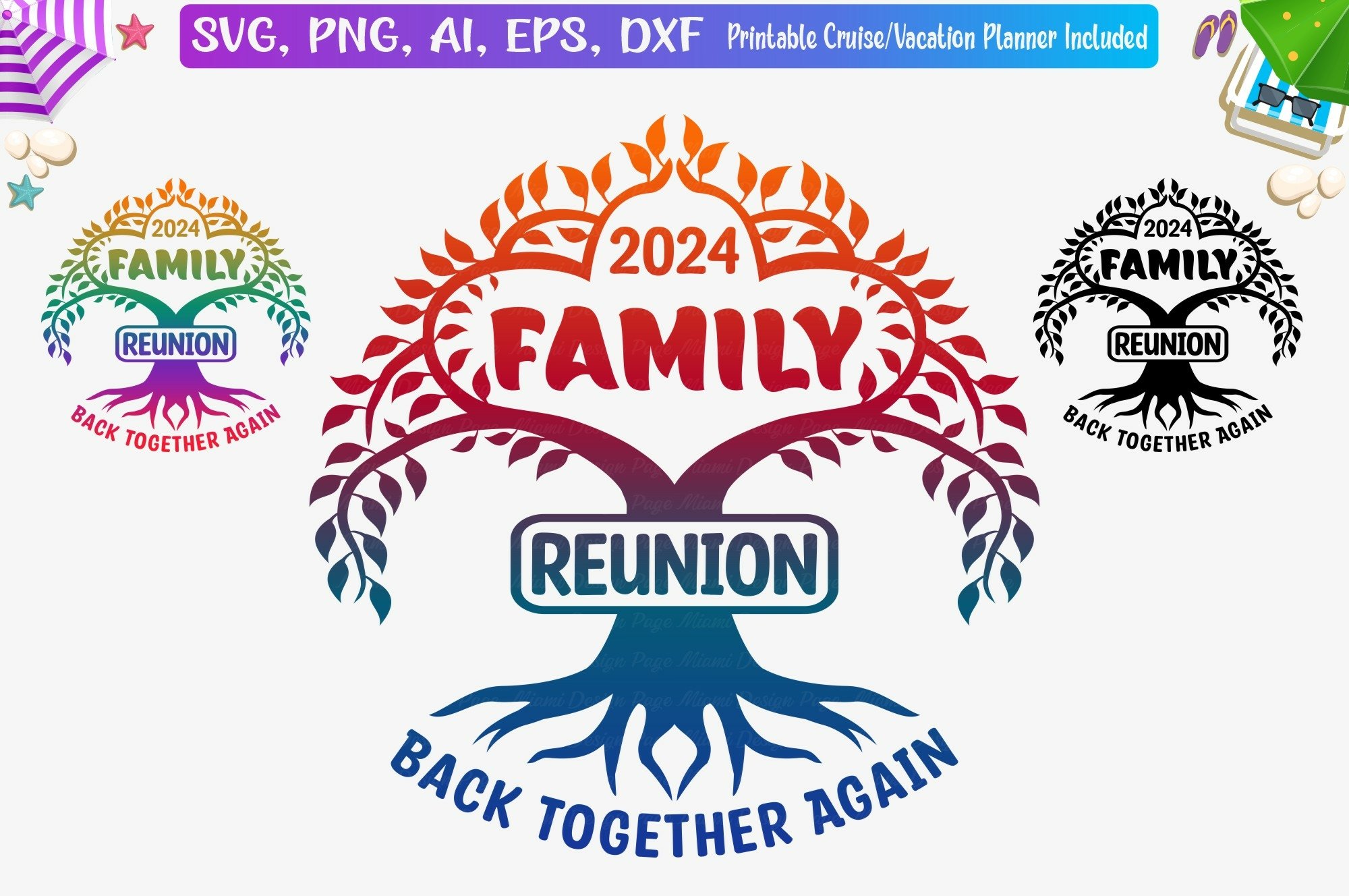 family line cliparts 2024