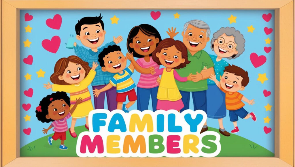 family members cliparts 2024