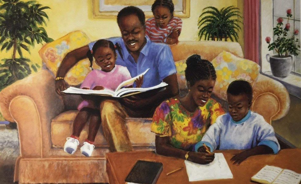 family photo art