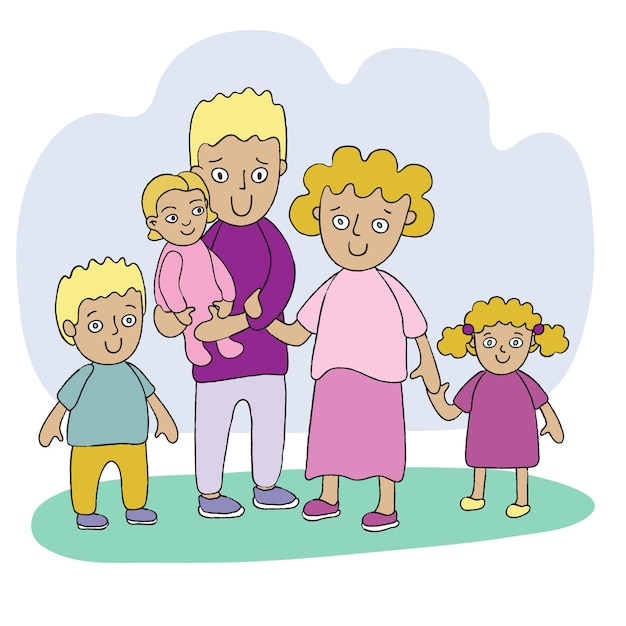 family photo clipart