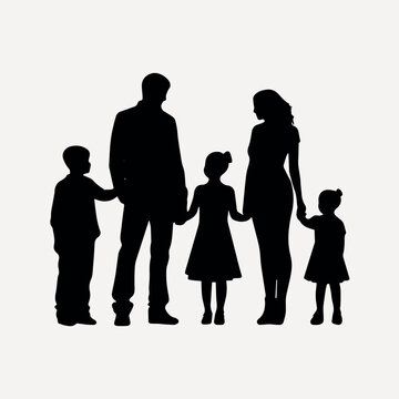 Family Member Family Vector Illustration Grafik Von wiwasatastudio ...