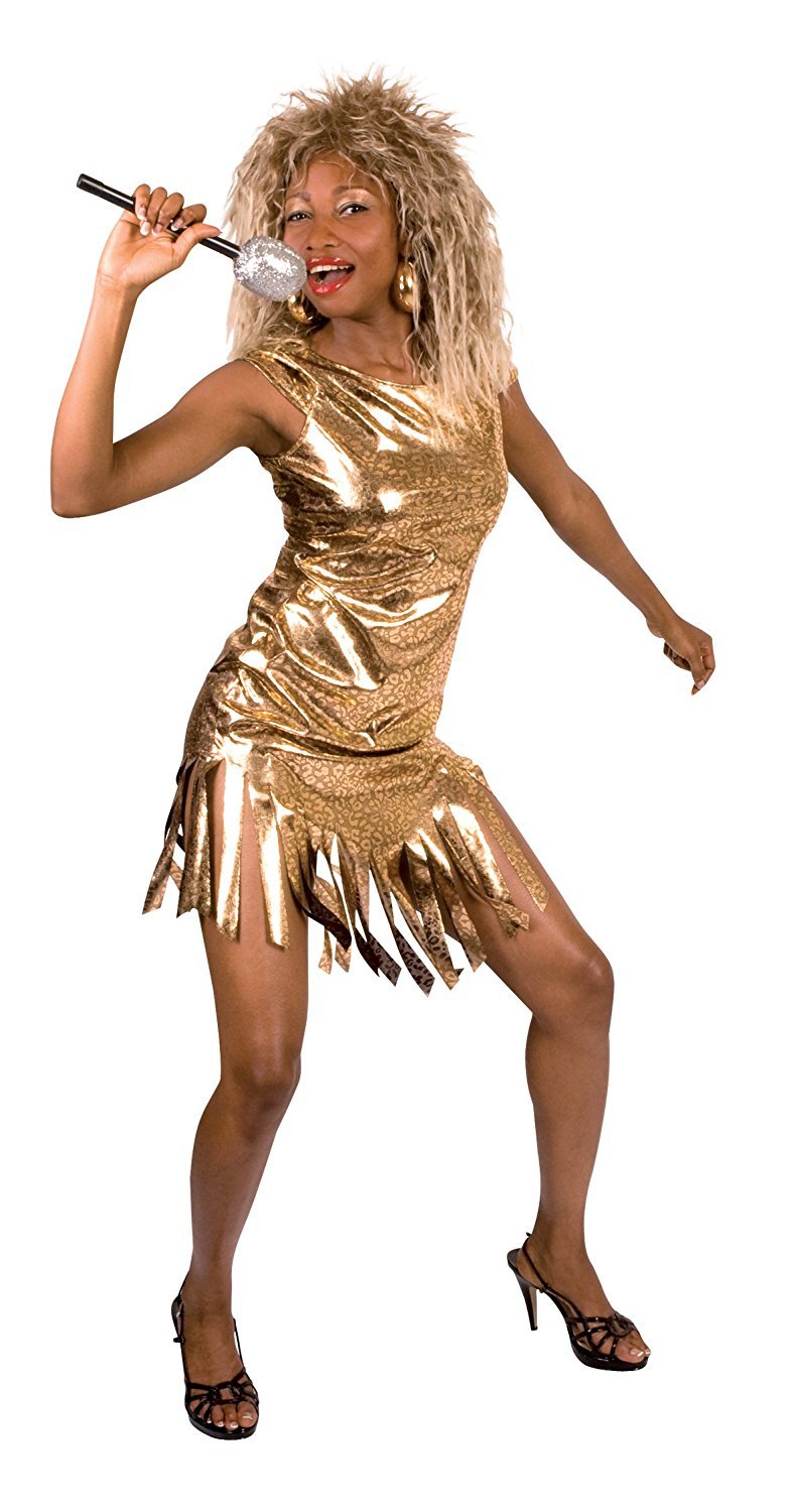 Gold Rock Queen Adult Female Fancy Dress Costume: Amazon.de: Toys