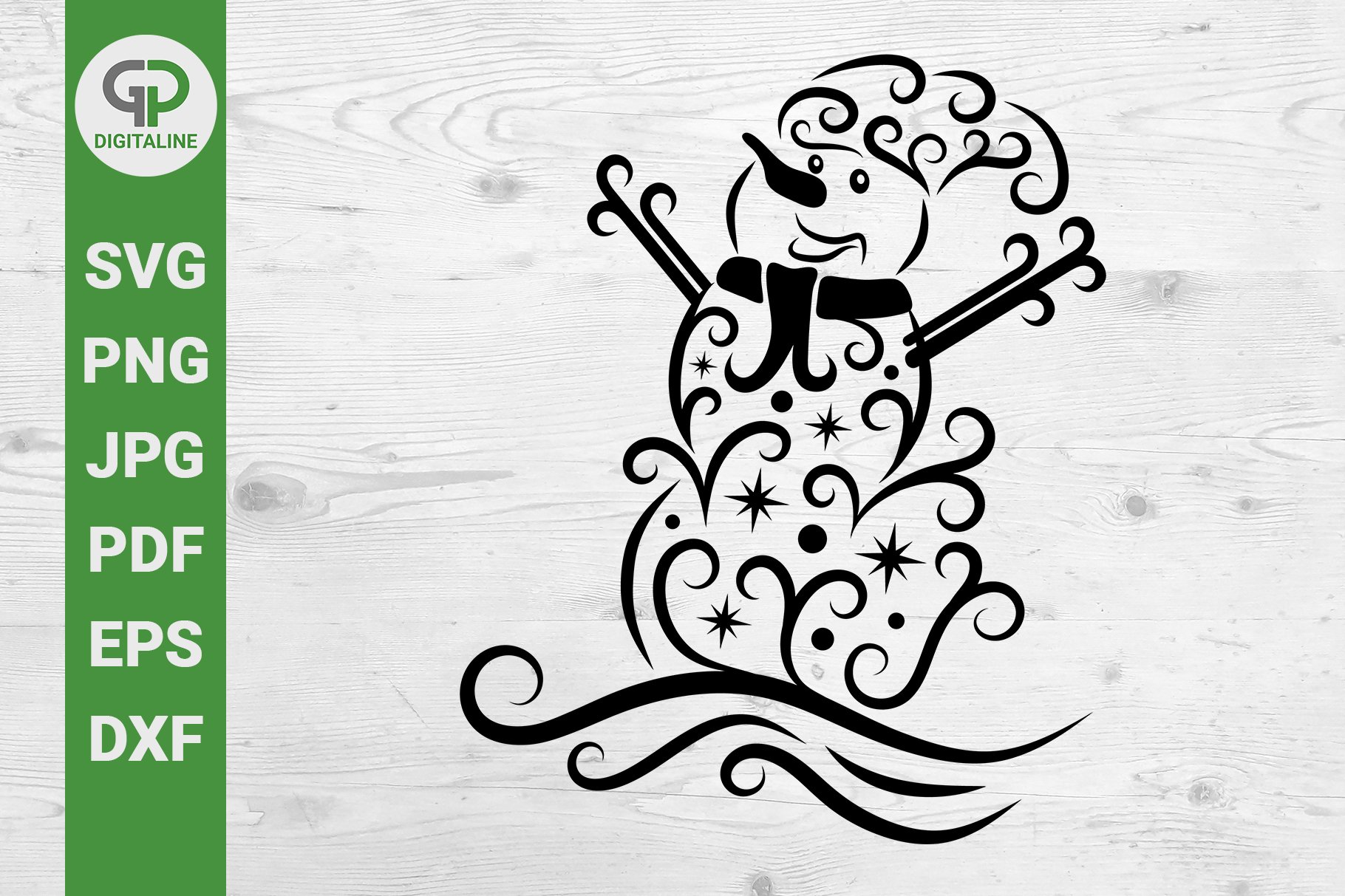 fancy snowman cliparts