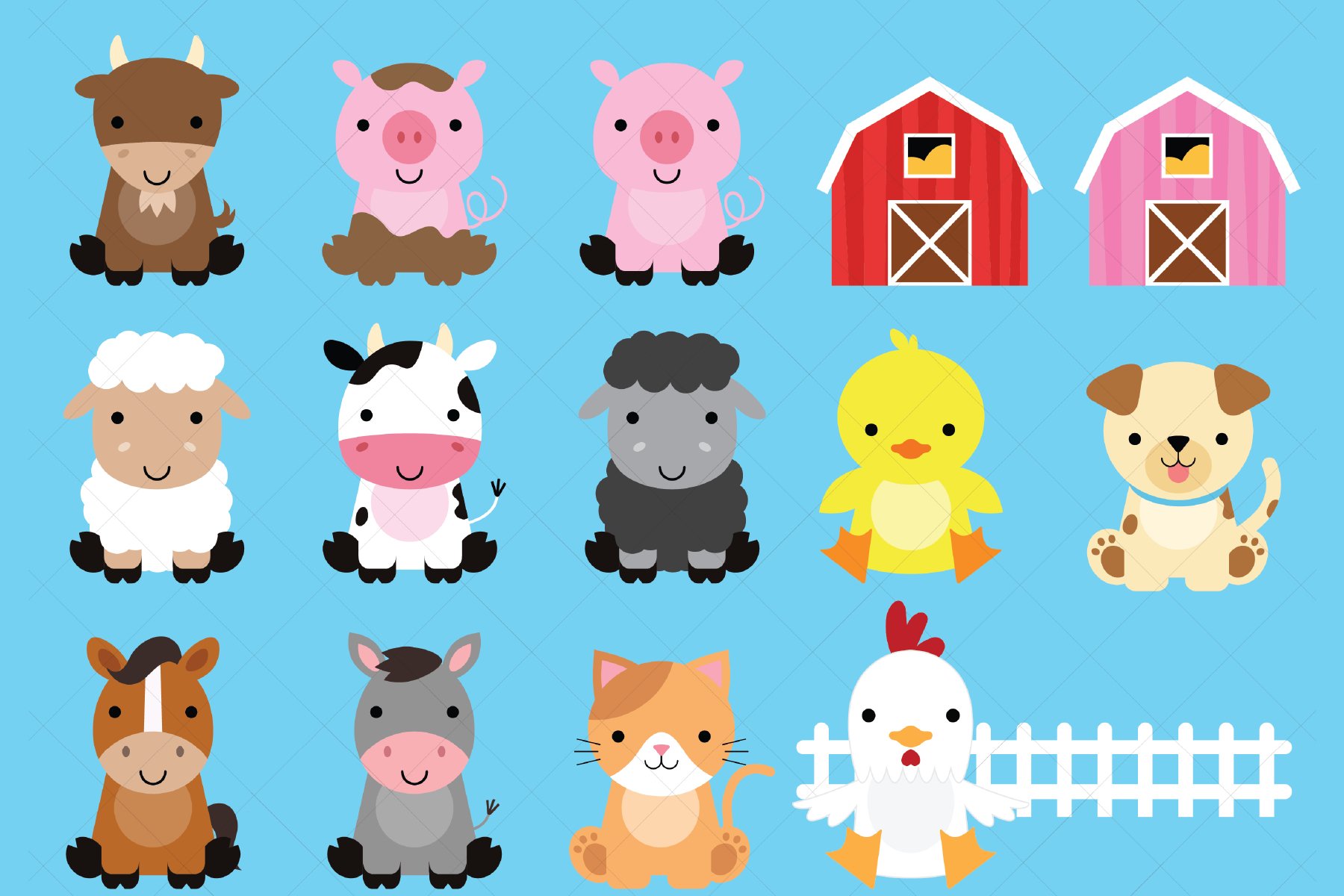 farm animal clipart
