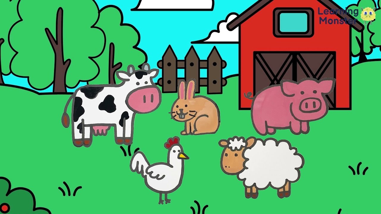 farm animal drawings