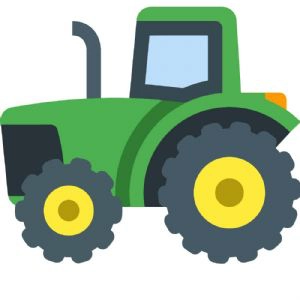 farm tractor clipart
