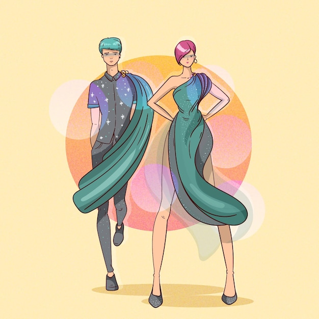 fashion show clipart 2024