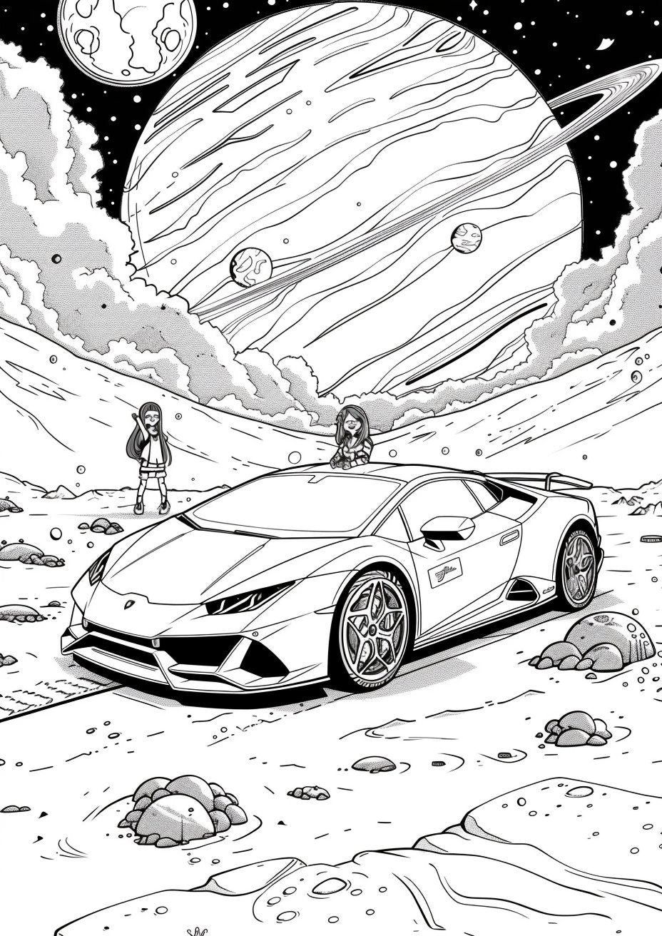 fast car coloring pages