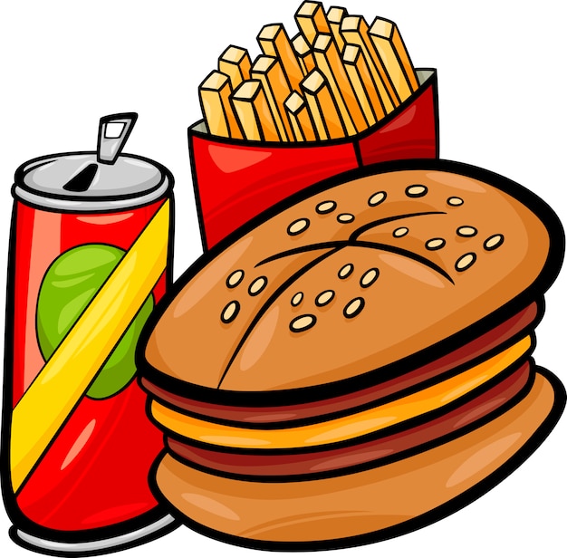 fast food clipart