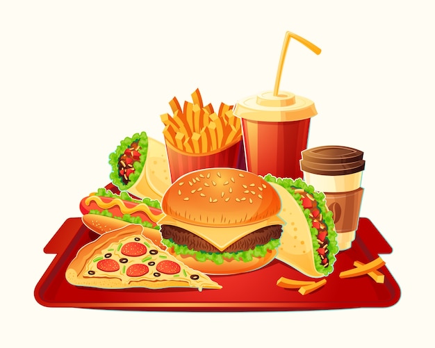fast food cliparts
