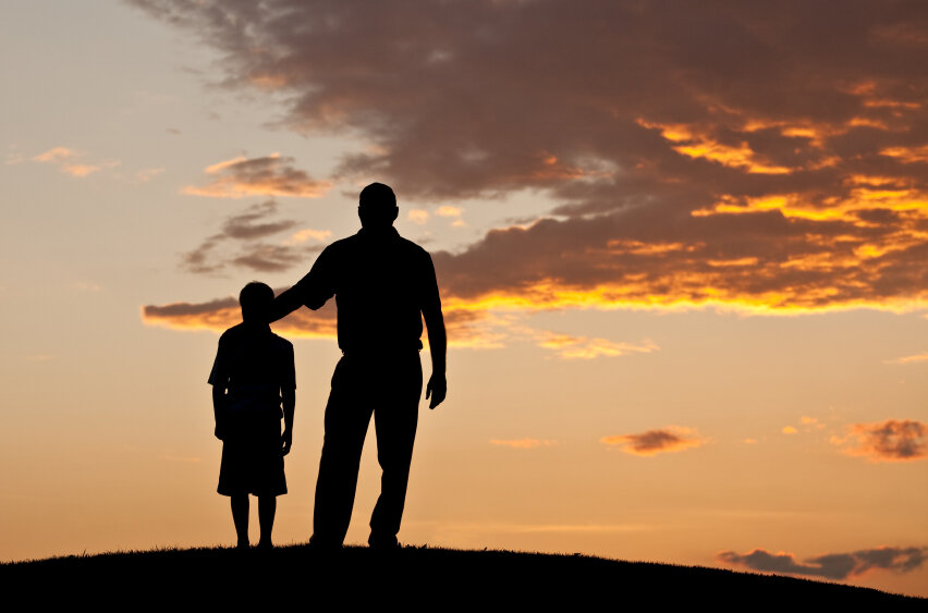 father and son