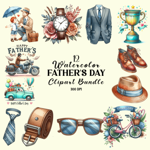 147+ Fathers Day Clipart Images 2025 - MasterBundles