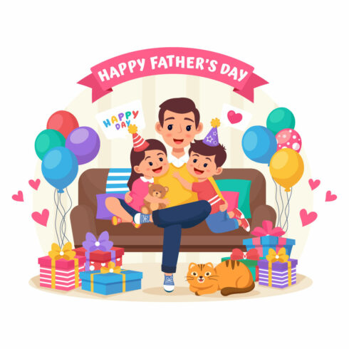 145+ Fathers Day Clipart Images 2024 - MasterBundles