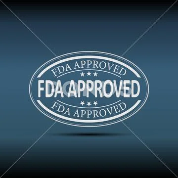 Fda approved sign. fda approved speech bubble. fda approved tag ...