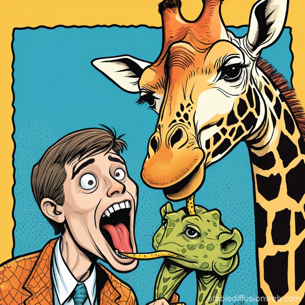 Feared Giraffe | Stable Diffusion Online