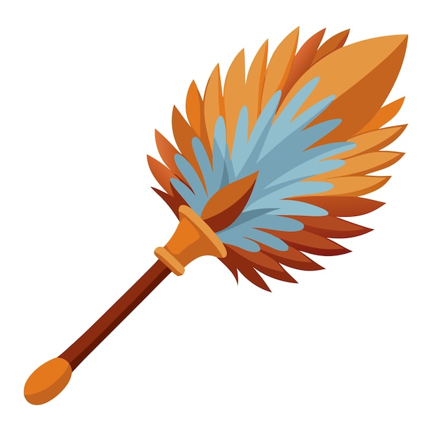 Feather duster clipart vector art and illustration | Premium AI ...