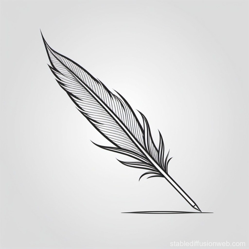feather pen cliparts 2024