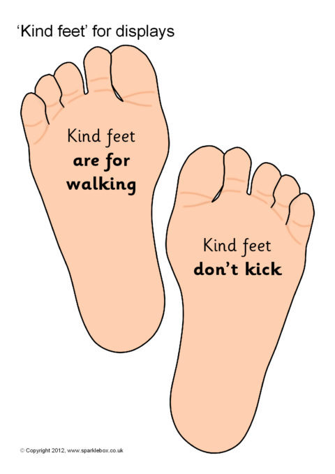 feet cliparts reminder