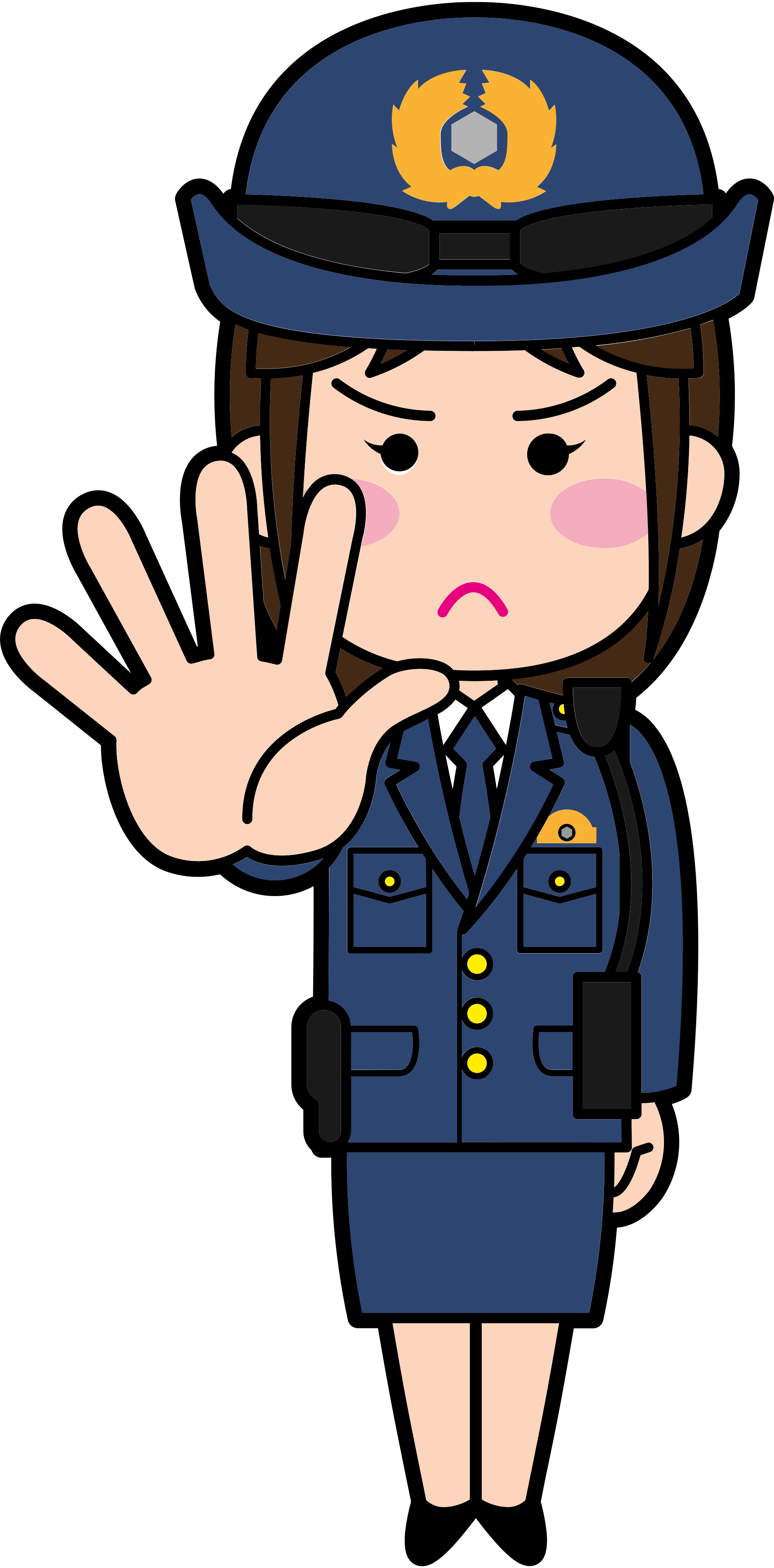 female police cliparts