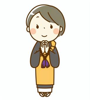 female priest cliparts