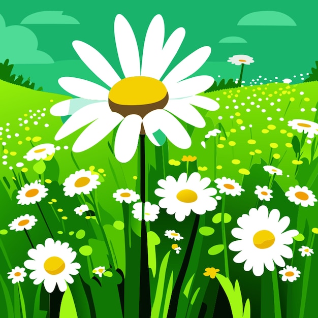 field daisy cliparts