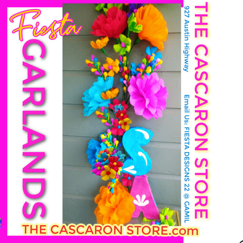 Fiesta Flowers Garlands | The Cascaron Store