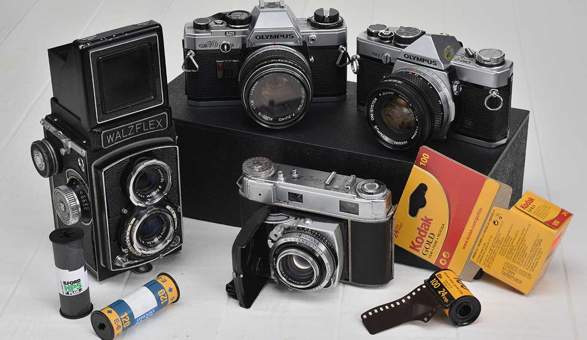Digital clearance film camera