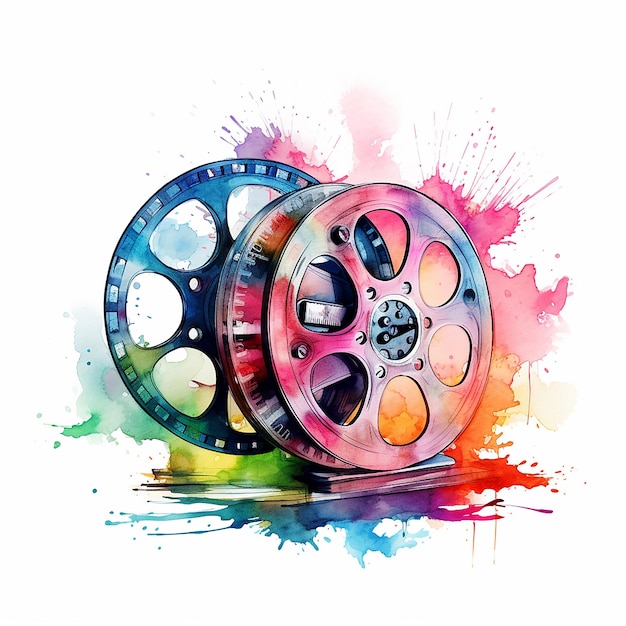 film reel clipart
