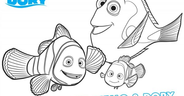 finding nemo printable coloring pages