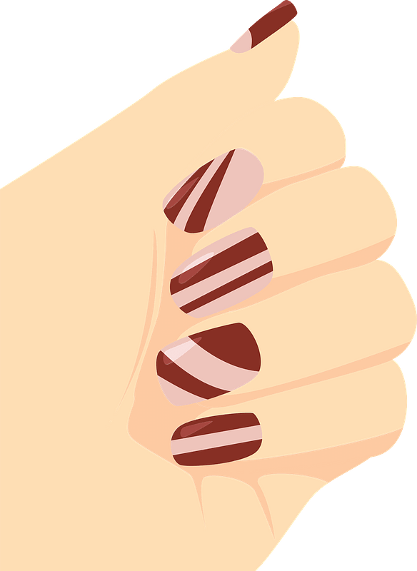 fingernail art cliparts