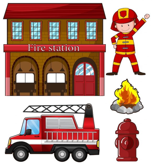 Fire Station Clipart Images - Free Download on clipart library