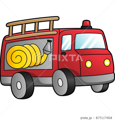 fire engine cartoon pictures