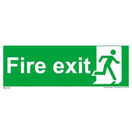 fire exit signs