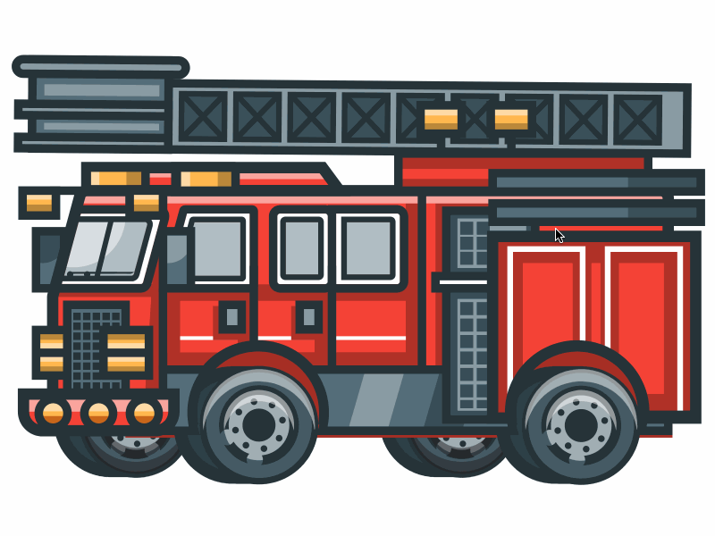 Fire Truck designs, themes, templates and downloadable graphic ...
