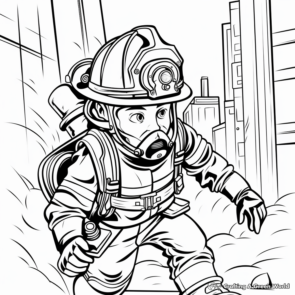 Fire Coloring Pages - Free &amp; Printable!