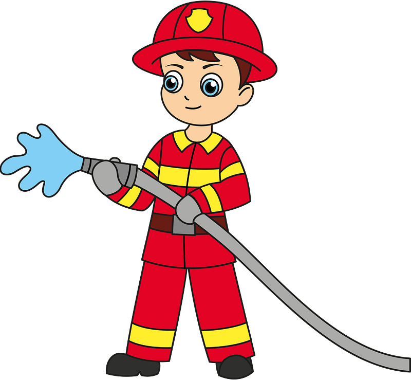 Fireman - Free vector clipart images on clipart library.com