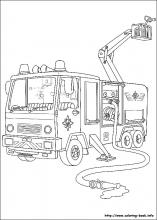 fireman sam coloring pages to print