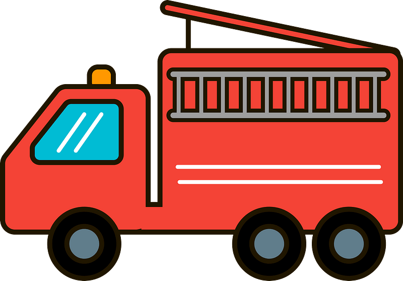 Fire truck - Free vector clipart images on clipart library.com
