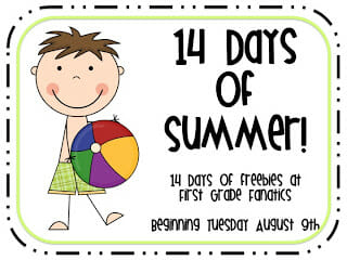 A Bad Case of the Stripes Freebie at First Grade Fanatics 14 Day ...