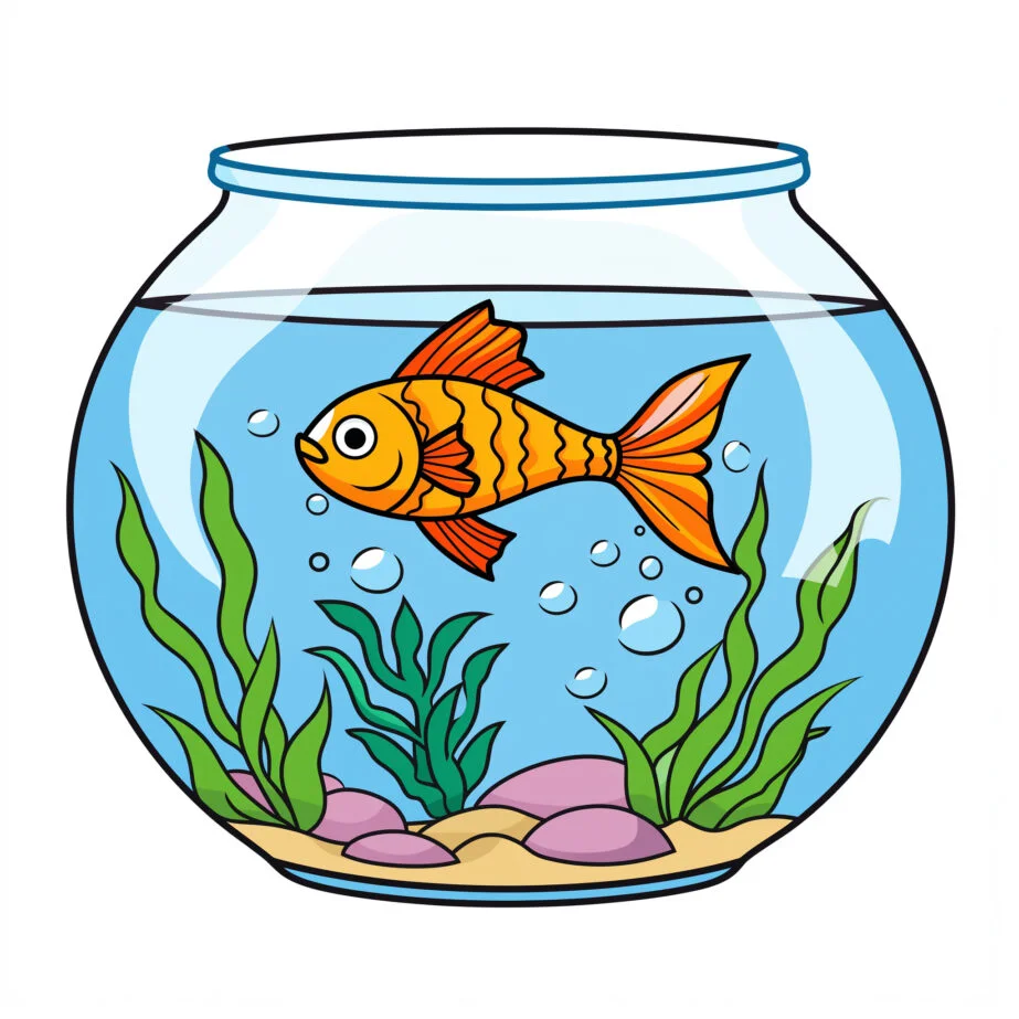 fish bowl clipart 2024