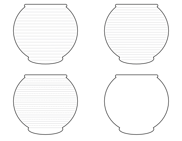 fish bowl template