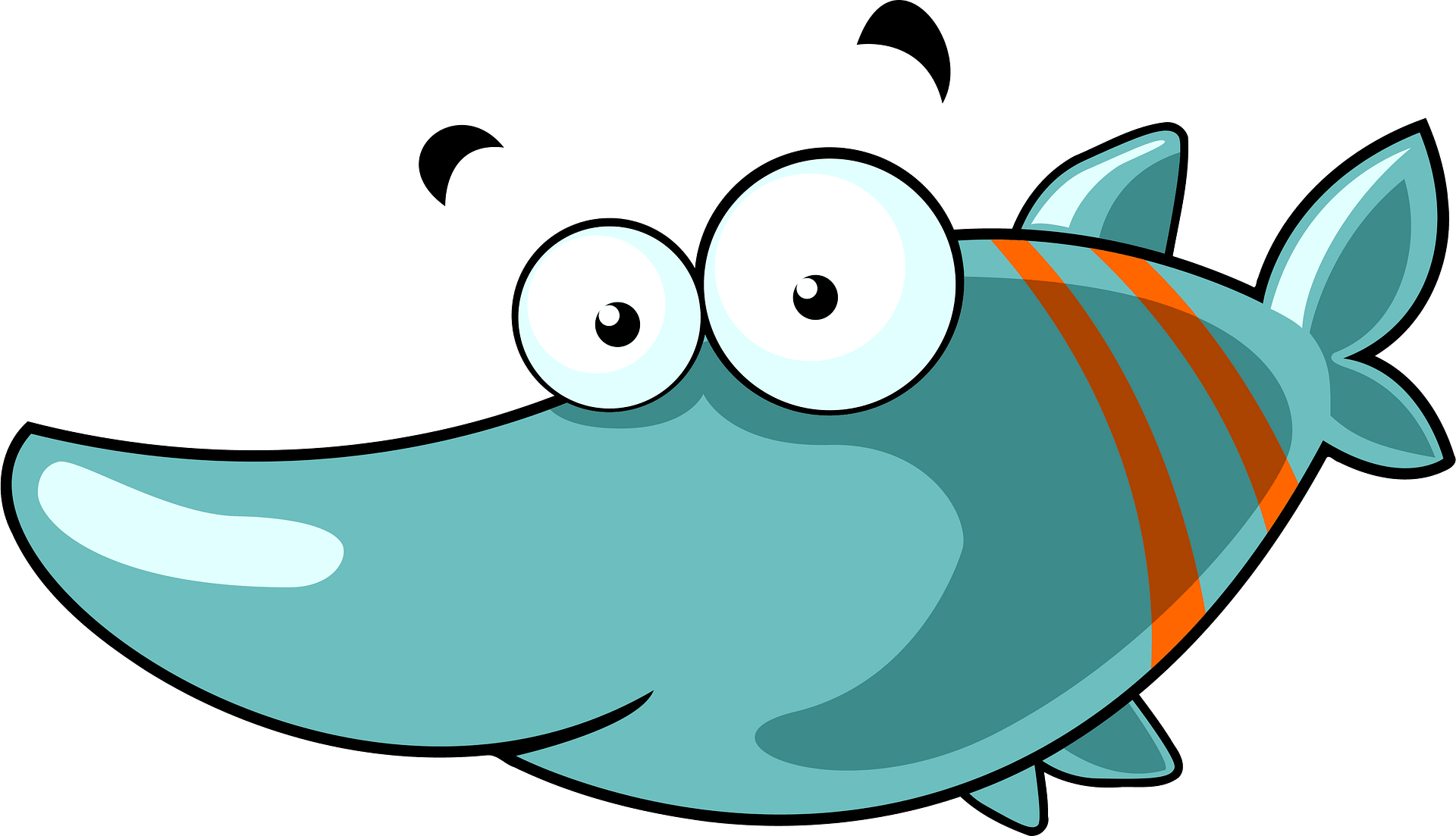 Cartoon fish - Free vector clipart images on clipart library.com