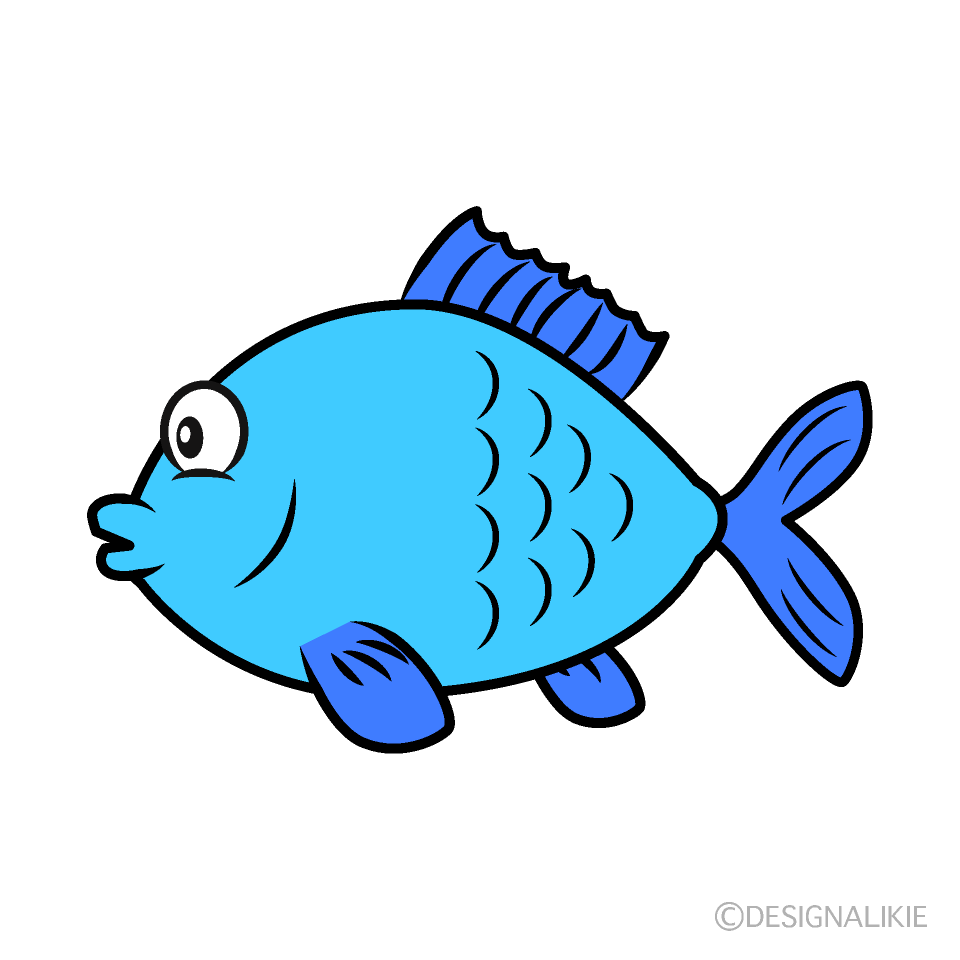 Free Fish Cartoon Character Clipart | Charatoon