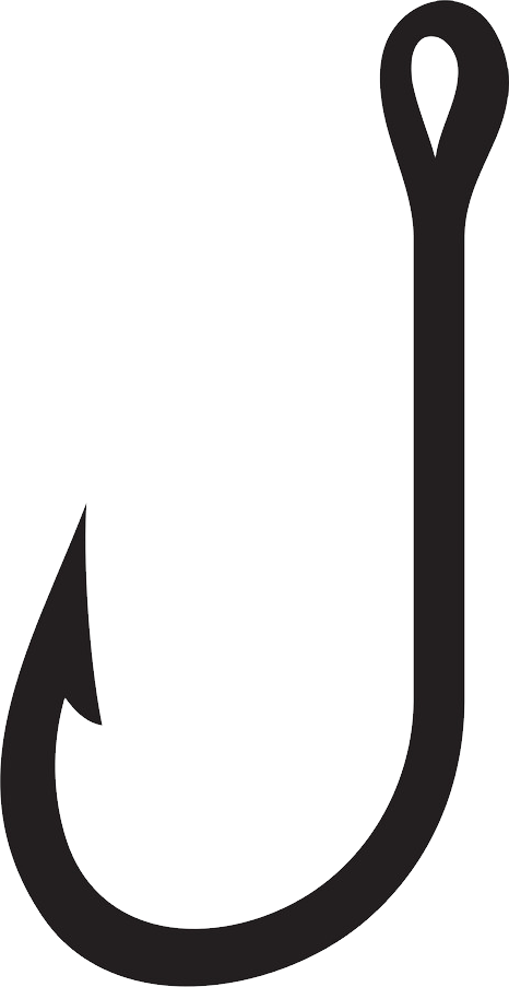fishing hook clipart