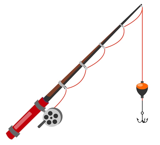 fishing rod cartoon