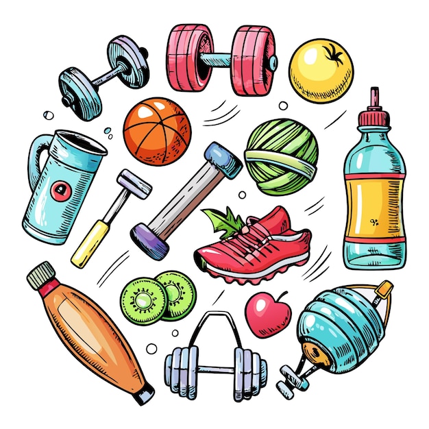 fitness clipart 2024